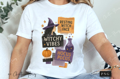 Witchy Vibes Halloween Collage PNG | Halloween PNG Product Image 3
