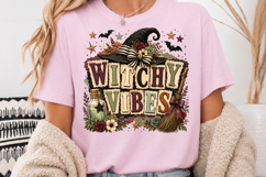 Witchy Vibes Halloween Sublimation Design Product Image 3
