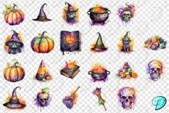 Witchy Watercolors Illustration Bundle Product Image 2