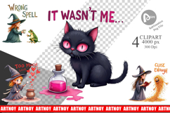 Witchy Whoopsies Clipart Product Image 1