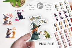 Witchy Whoopsies Sticker Product Image 1