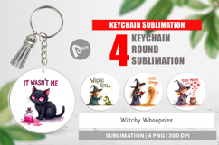 Witchy Whoopsies Keychain Product Image 1
