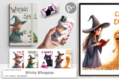 Witchy Whoopsies Digital Paper Product Image 1