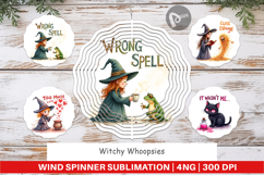 Witchy Whoopsies Wind Spinner Product Image 1