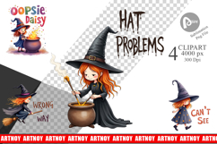 Witchy Whoopsies Clipart Product Image 1