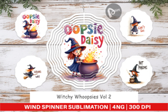 Witchy Whoopsies Wind Spinner Product Image 1