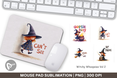 Witchy Whoopsies Mouse Pad Product Image 1