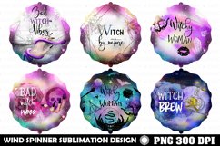 Wind spinner BUNDLE, witchy sublimation design Product Image 2