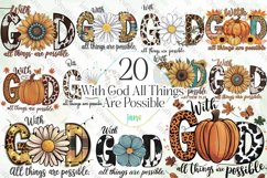 With God All Things Are Possible Clipart Product Image 1