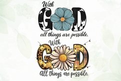 With God All Things Are Possible Clipart Product Image 4