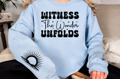 Witness the wonder unfolds Sleeve SVG Product Image 2