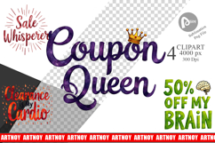 Witty Bargain Hunter Clipart Product Image 1