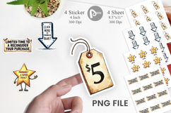 Witty Warning Signs and Icons Sticker Product Image 1