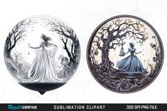 Magical Fairytale Wizards Exquisite Clipart Product Image 1