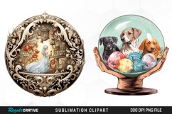 Magical Fairytale Wizards Exquisite Clipart Product Image 1