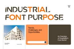 Walyo editoral Industrial Logo Typeface Product Image 4