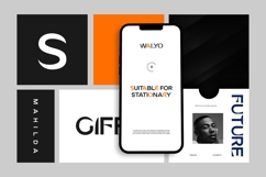 Walyo editoral Industrial Logo Typeface Product Image 5