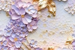 Luxury romantic flowers seamless patterns. Floral mural set Product Image 7