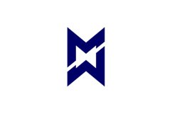 WM MW Logo design Product Image 1