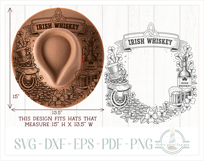 St Patricks Day Hat Burning Design Product Image 2