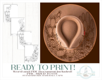 Bull Skull Succulents and Cacti Hat Burning Design Product Image 3