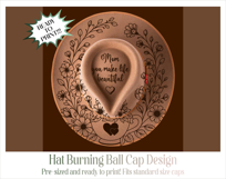 Mom You Make Life Beautiful - Mother's Day Quote Hat Burning Product Image 4