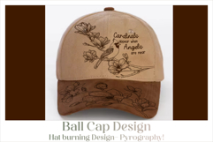 Cardinals Appear When Angels Are Near Ball Cap Hat Burning Product Image 4