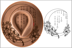 Vol. 2 Hat Burning Design Bundle - For Pyrography Product Image 3