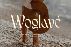 Woglave Elegant Modern Serif Font Product Image 1