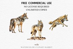 watercolor wolf floral, scrapbooking clipart, sublimation nursery drawing, forest animals Wolf Forest Animals Clipart PNG Scrapbooking Nursery Art Image Watercolor  Transparent Print invitation shirt designs sublimation kids printable digital