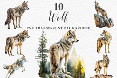 watercolor wolf floral, scrapbooking clipart, sublimation nursery drawing, forest animals Wolf Forest Animals Clipart PNG Scrapbooking Nursery Art Image Watercolor  Transparent Print invitation shirt designs sublimation kids printable digital