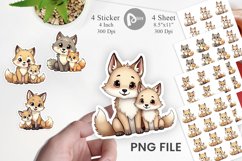Wolf Mother&#039;s Day Sticker Product Image 1