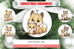 Ornament Wolf Mother&#039;s Day Product Image 1