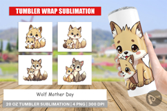 Tumbler Wolf Mother&#039;s Day Product Image 1