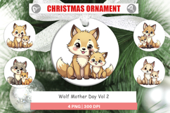 Ornament Wolf Mother&#039;s Day Product Image 1