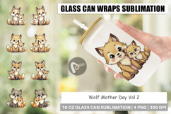 Glass Can Wolf Mother&#039;s Day Product Image 1