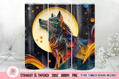 Wolf Tumbler Wrap, 20 oz tumbler wrap, Wolf Tumbler Wrap, Wolf Png