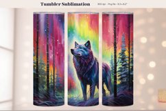 Wolf Tumbler Wrap  Tumbler Wolf Sublimation Tumbler Design