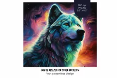 Wolf Tumbler Wrap Watercolor Animal Tumbler Sublimation