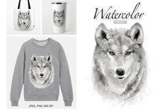 Wolf sublimation Animal poster Lobos Forest animals Product Image 1