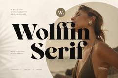 Wolffin - Bold Serif Font Product Image 1