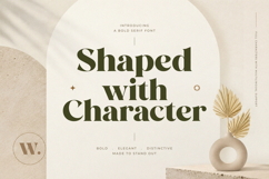 Wolffin - Bold Serif Font Product Image 2