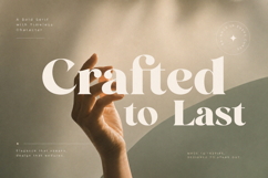 Wolffin - Bold Serif Font Product Image 3