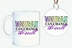 Woman Can Change The World Svg, Quotes Svg, Motivation Quote Product Image 2