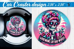 Car Coaster | Strong woman Product Image 1
