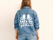 Western Cowgirl SVG Designs | Welcome Howdy Let's Go Girls Product Image 4
