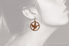 Bird Series Earrings - Laser Cut Files SVG Product Image 5