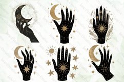 Woman Hand With Celestial Gold Bundle Product Image 4