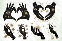 Woman Hand With Celestial Gold Bundle Product Image 3