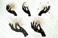Woman Hand With Celestial Gold Bundle Product Image 2